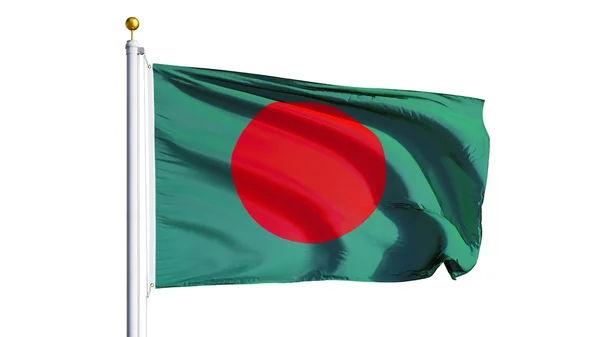 Bangladeş bayrağı, kırpma yolu alfa kanal şeffaflık ile izole — Stok fotoğraf