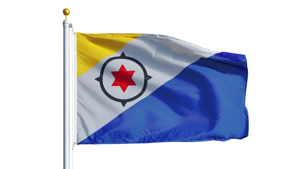 Bonaire flag, isoliert mit clipping path alpha channel transparent — Stockfoto