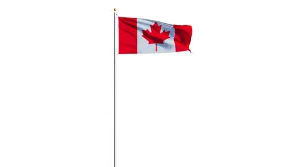 Bandeira do Canadá, isolada com transparência de canal alfa de caminho de recorte — Fotografia de Stock