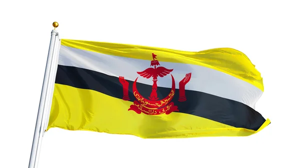 Bandeira Brunei, isolada com transparência de canal alfa de caminho de recorte Imagens De Bancos De Imagens