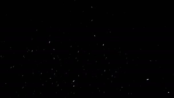 Chute de neige de haut en bas 