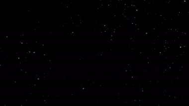 Soldan sağa doğru başlangıç ve bitiş ile animasyon kar düşüyor