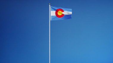 Colorado (ABD devlet) bayrağı yavaş sorunsuz Alfa ile ilmekledi