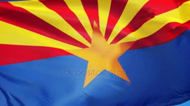 Arizona (ABD devlet) bayrağı yavaş sorunsuz Alfa ile ilmekledi