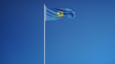 Vermont (ABD devlet) bayrağı yavaş sorunsuz Alfa ile ilmekledi