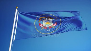 Utah (ABD devlet) bayrağı yavaş sorunsuz Alfa ile ilmekledi