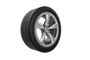 araba tekerlek. Beyaz arka plan üzerinde izole