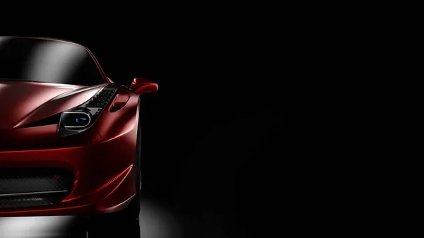 Önden Görünüm spor araba