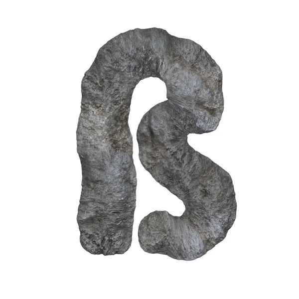 Stone Letters Eristetty Valkoisella Pohjalla Tehdä — kuvapankkivalokuva