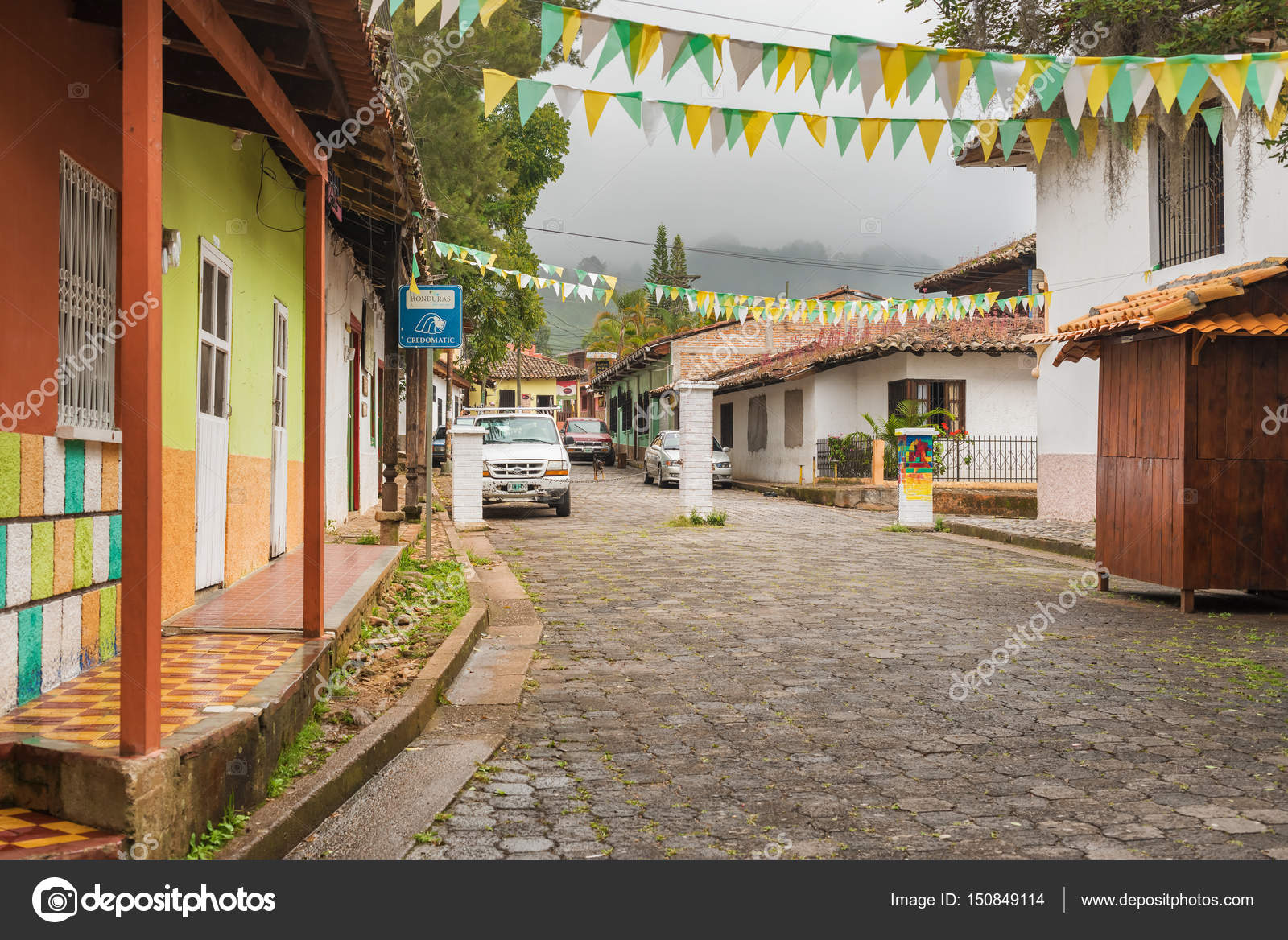 Valle De Angeles Old Spanish Town Near Tegucigalpa Honduras Stock Editorial Photo C Mark52 150849114