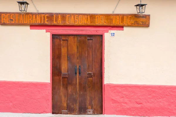 Valle de Angeles stare miasto górnicze hiszpański w pobliżu Tegucigalpa, Hondu — Zdjęcie stockowe