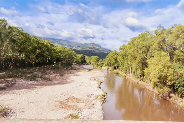 被称为格兰德 o 在洪都拉斯的乔卢特卡河 — 图库照片