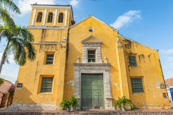 Iglesia de la Santsima Trinidad in Cartagena, Kolumbie — Stock fotografie