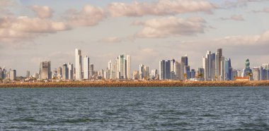 Panama City, Panama yüksek doğmak binaların manzarası