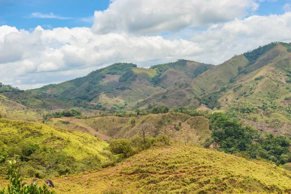 Типичный пейзаж внутри полуострова Азуэро в Панаме . — стоковое фото