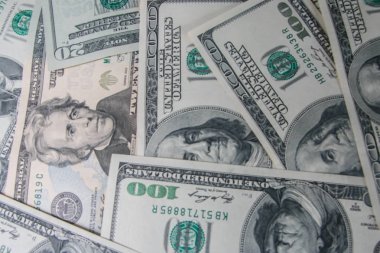 çok dağınık banknotlar