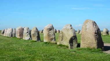 Ales Stones near Ystad, Scania, Sweden