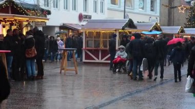 Noel pazarı Flensburg, Almanya 