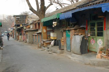 Pekin, Çin 'deki Hutong İlçesi