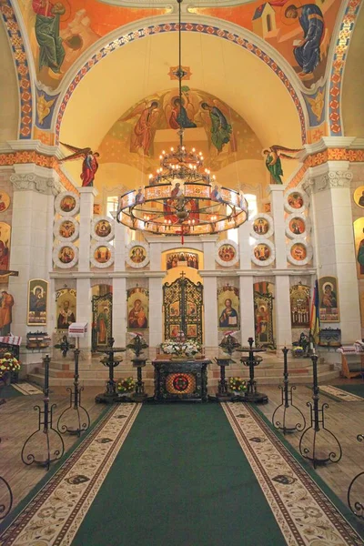 Церковь Новомучеников Украинского Народа Ранее Церковь Святой Анны Церковь Угкц — стоковое фото