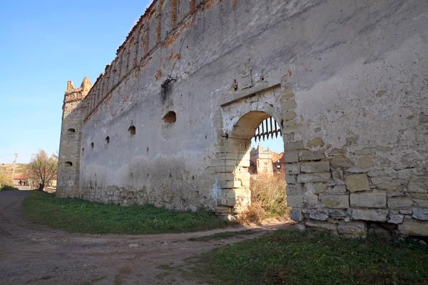 Старосельский Замок Памятник Архитектуры Xvii Веков Старе Село Пустомитский Район — стоковое фото