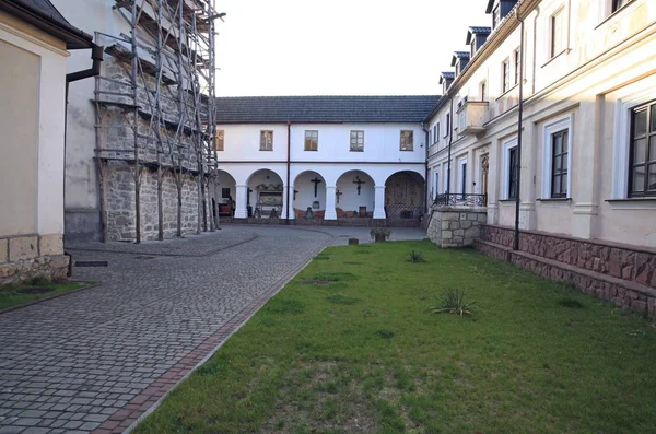 그리스 카톨릭의 Univ Lavra 수도원 기독교 우크라이나 Lviv 앙상블 역사적 — 스톡 사진