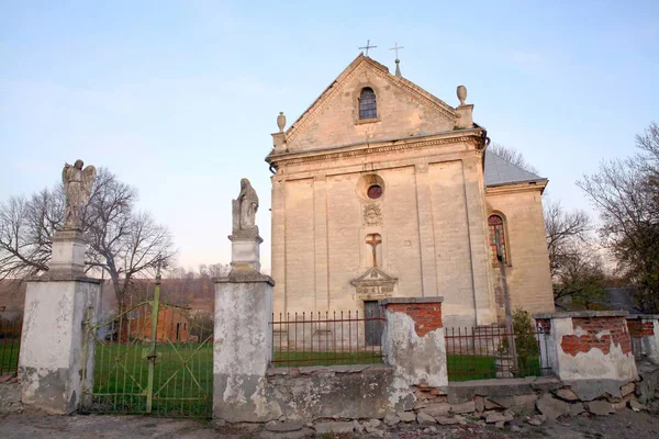 Church Holy Trinity 1748 Pomoryany Village Lviv Region Founded Calvinist — Stock Photo, Image