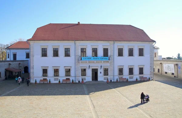 Zamek Zbarazh Położony Mieście Zbarazh Obwód Tarnopolski Ukraina Zbudowany Latach — Zdjęcie stockowe