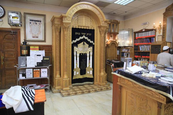 Tzadik Nahman's Tomb in Uman, a place of pilgrimage for Hasidim from around the world. (Hasidism is one of the branches of Judaism. This doctrine originated in Ukraine.)