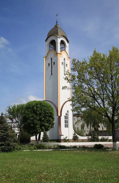 Cathedral Holy Apostles Peter Paul Ukrainian Greek Catholic Church Town — 图库照片