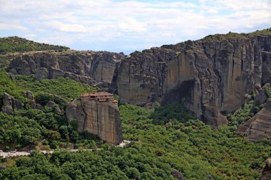 Yunanistan 'ın kuzeyindeki Teselya dağlarında 