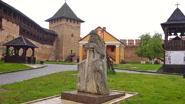 Lutsk Castle Lubart Castle Upper Castle Lutsk One Two Partially — Stock Photo, Image