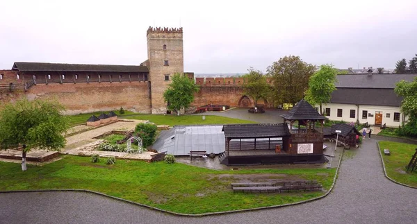 Castillo Lutsk Castillo Lubart Castillo Superior Lutsk Uno Los Dos — Foto de Stock