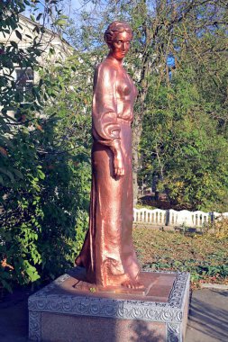 Ukrayna 'nın Vinnytsia bölgesinde, Bershad ilçesine bağlı Velyka Kiriyivka köyünde anma töreni. Uman-Bershad karayolunda, Dohna nehrinin kıyısında..