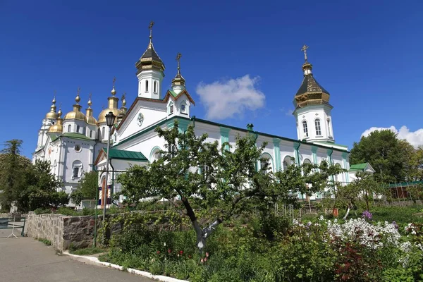 Monastero Ortodosso Femminile Poltava Santa Croce Nella Diocesi Poltava Ucraina — Foto Stock