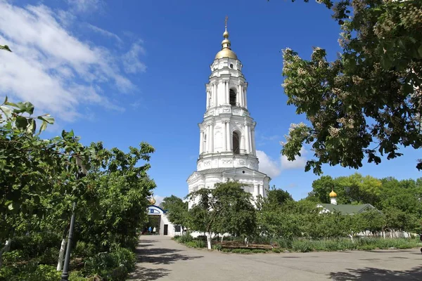 Poltava Santa Cruz Monasterio Ortodoxo Femenino Diócesis Poltava Ucrania Catedral —  Fotos de Stock