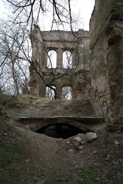 Ruinen Des Palastes Des Falz Fein Ende Des Jahrhunderts Stil — Stockfoto