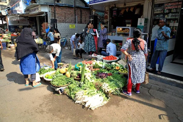 Las Concurridas Calles Multimillonaria Ciudad Mumbai Oeste India Costa Del —  Fotos de Stock