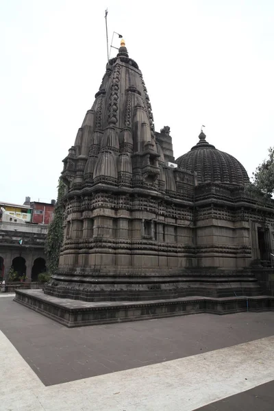 Templo Hindu Cidade Nasik Kala Rama Rama Negro Dedicado Deus — Fotografia de Stock