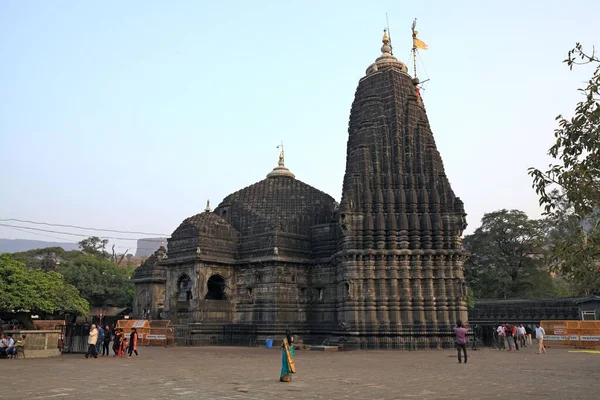 Temple Hindou Dans Ville Nasik Kala Rama Rama Noir Dédié — Photo