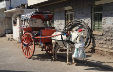 At arabası, araba, insanları taşımak için, Güney Hindistan