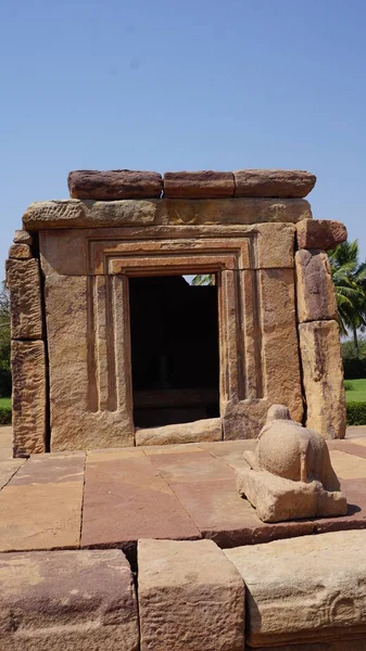Groep Van Monumenten Pattadakal Eeuw Complex Culminatie Van Ontwikkeling Van — Stockfoto