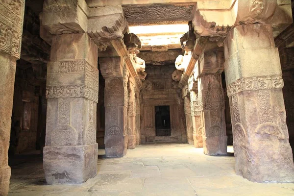 Groep Van Monumenten Pattadakal Eeuw Complex Culminatie Van Ontwikkeling Van — Stockfoto