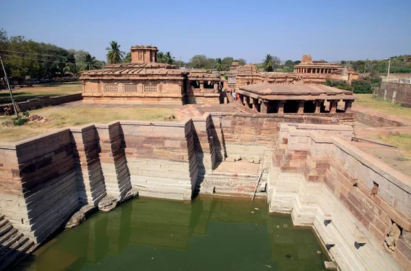 Geschützte Denkmäler Hindu Tempel Archäologisches Museum Aihole Karnataka Indien — Stockfoto