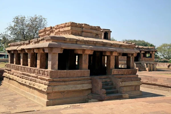 Lad Khan Temple Ayhol Karnataka India — Stockfoto