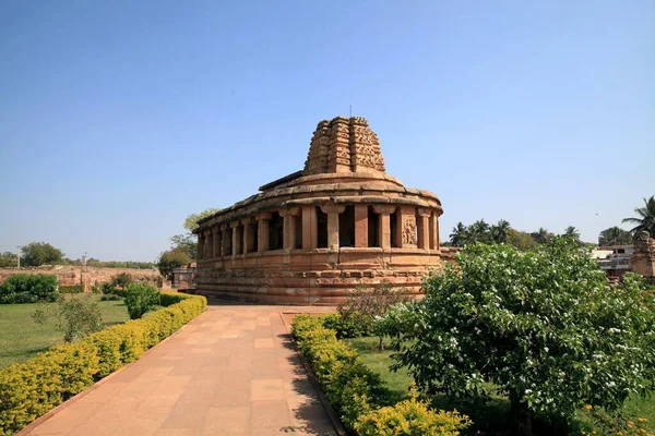 Templul Durga Gaura Aikhole Karnataka India — Fotografie, imagine de stoc