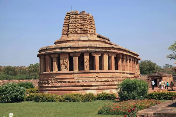 Durga Temple Aikhole Karnataka Ινδία Φωτογραφία Αρχείου