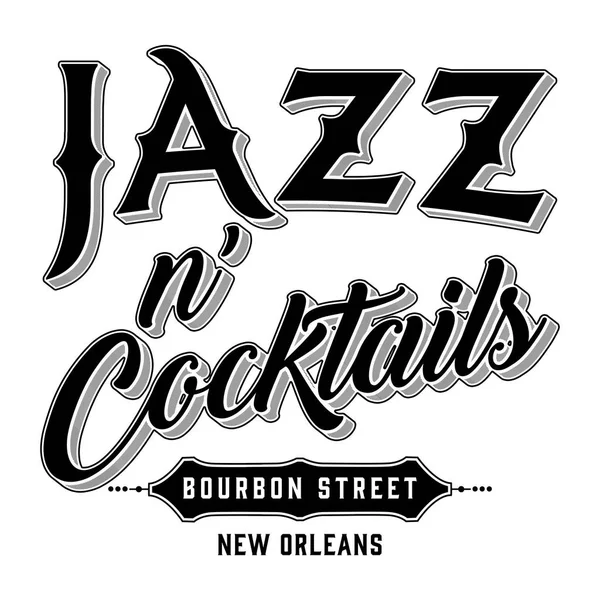 Jazz & Cocktail di New Orleans — Foto Stock