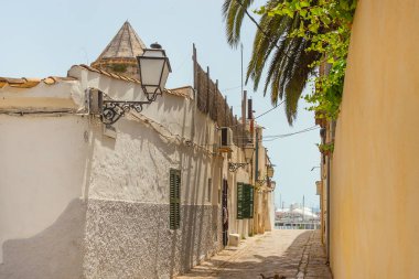 Baskı için eski Akdeniz şehir