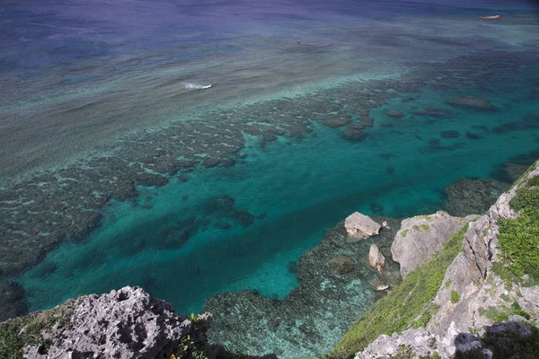 A view from the observation stand of Funagisaginavanata at Irabujima, Okinawa Prefecture. — Stock Photo, Image